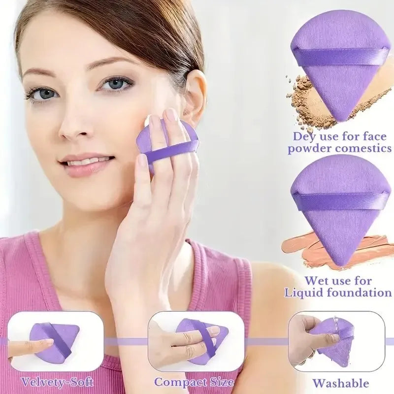 Purple Makeup Puff Collection